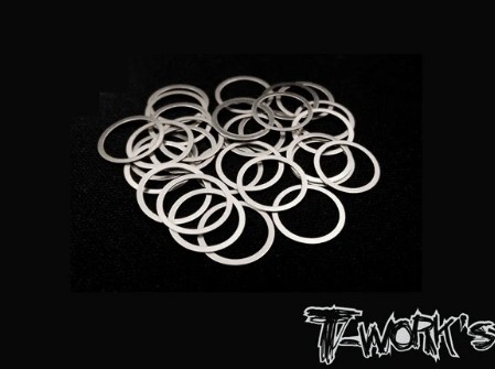 T-Works - Shim Scheiben - 10mm x 0,05mm (30 Stück)