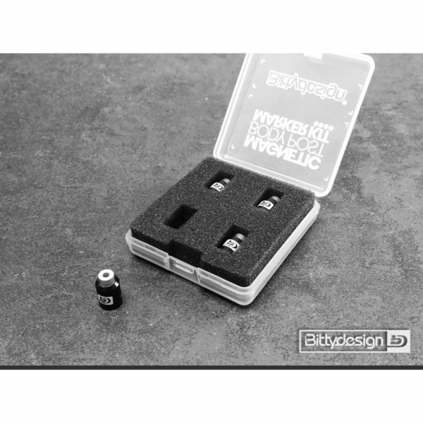 Bittydesign Body Post Magnet Marker kit - Black