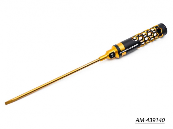 Arrowmax - Schlitz Schraubenzieher 4.0 x 150mm - Black Golden - Limited Edition