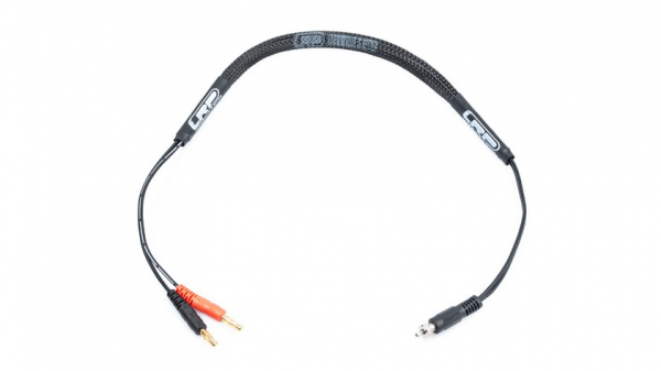 LRP Ladekabel - 50cm - 4mm | Glühkerzenstecker