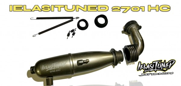 1/10 Onroad Reso Kit - Efra 2701 + Krümmer Kit (Hard Coated) New 2024