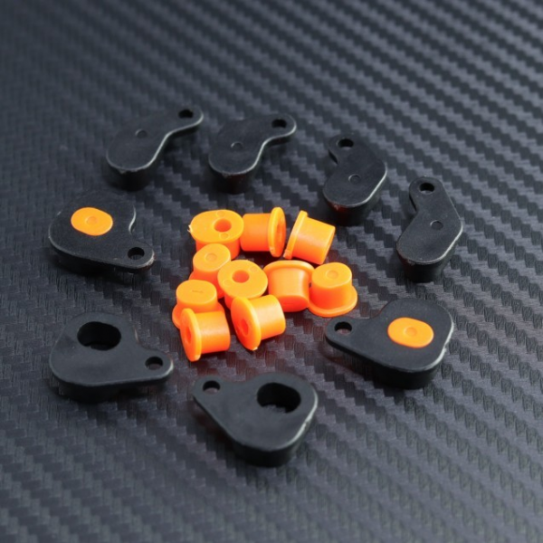 Mayako - Upper Arms Inserts Front and Rear (Orange), Full Set for Mayako MX8