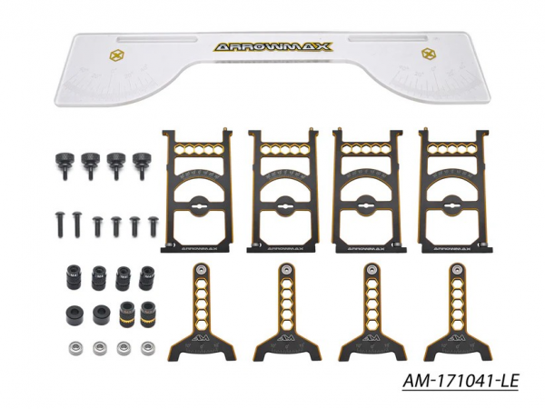 Arrowmax - Setup System - 1/10 Offroad inkl. Tasche - Black Golden (Limited Edition)