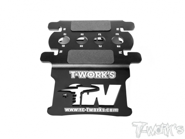 T-Works - Alu Car Stand M (120mm) - für 1:10 Buggy & 1/8 Buggy