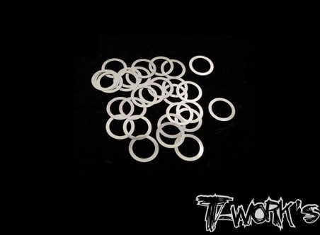 T-Works - Shim Scheiben - 6mm x 0,05mm (30 Stück)