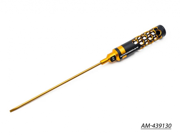 Arrowmax - Schlitz Schraubenzieher 3.0 x 150mm - Black Golden - Limited Edition