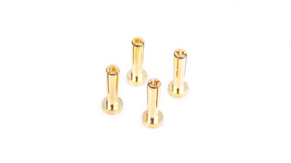 LRP - 4mm Gold Steckverbinder - 18mm lang (4 Stück)