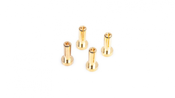 LRP - 4mm Gold Steckverbinder - 14mm lang (4 Stück)