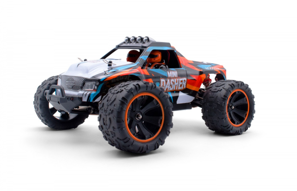 MODSTER - Mini Dasher Monster Truck Brushed 4WD 1/14 (RTR: Ready to Race)