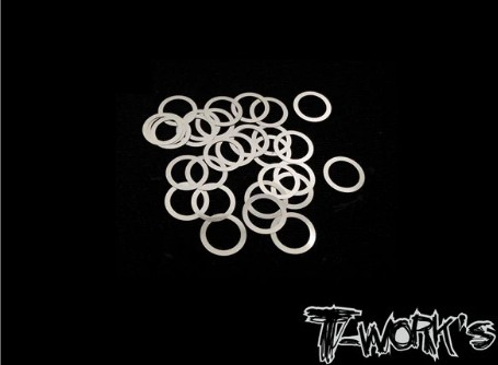 T-Works - Shim Scheiben - 6mm x 0,1mm (30 Stück)