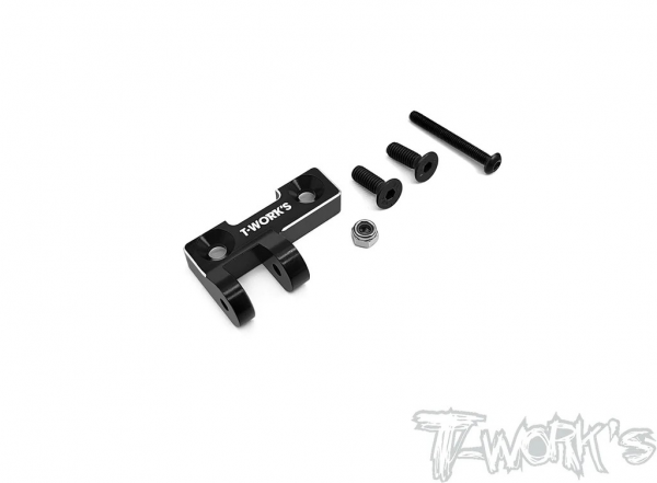 T-Works 7075-T6 Alum. Rear Tension Rod Mount - für Mugen MBX8R