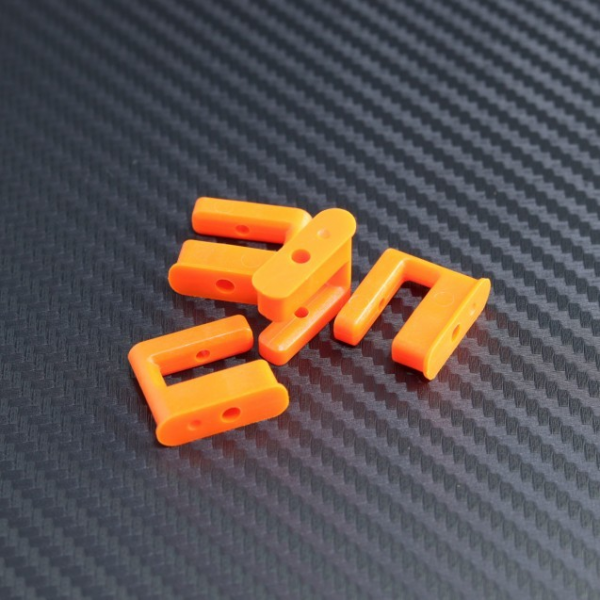 Mayako - Lower Arm Shock Position Insert 1 (Inside) (Orange) for Mayako MX8 (4 pcs)