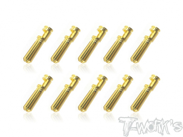 T-Works Goldstecker 4mm (10 Stück)