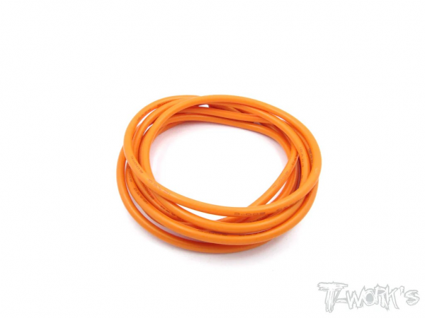 T-Works Silikonkabel 12 AWG (2 Meter) - Orange