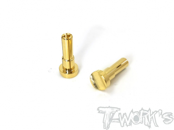 T-Works Goldstecker 4-5mm - abgestuft (2 Stück)