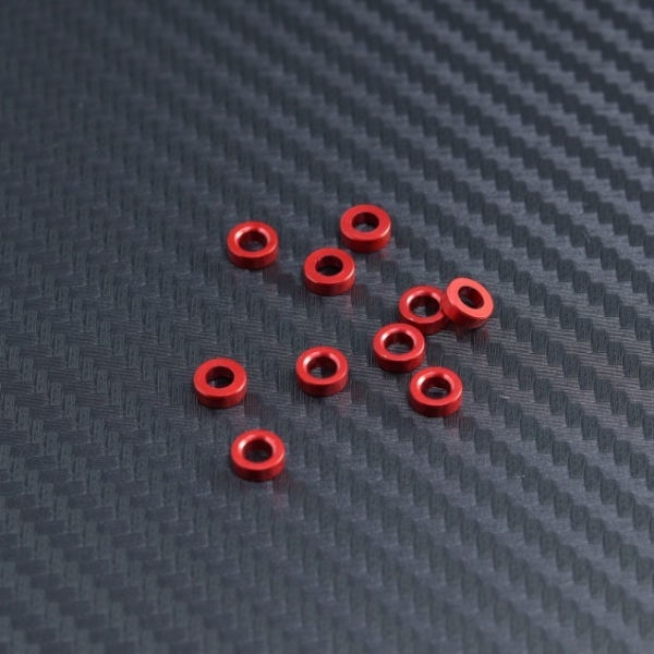 Mayako - 3x5.5mm RED 2mm Shim (10pcs)