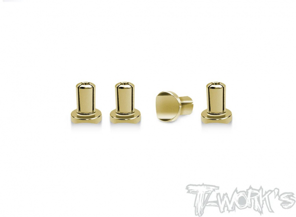 T-Works Goldstecker 5mm (4 Stück)