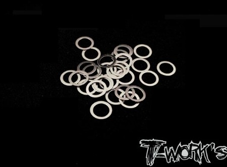 T-Works - Shim Scheiben - 4mm x 0,3mm (30 Stück)