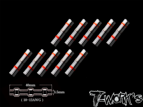 T-Works Wärmeschrumpfende Lötverbinder 10-13 AWG (10 Stück)