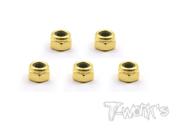 T-Works M4 Mutter Gold Plated (5 Stück)