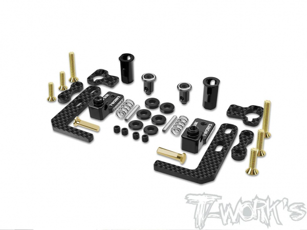 T-Works Akkuhalter Set - Easy-Snap - Für Xray X4 / T4