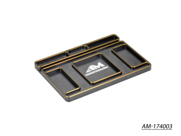 Arrowmax - Alu Schale für Setup System & LED Pit Lampe - Black Golden