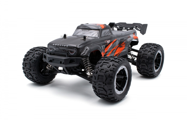 MODSTER - XGT anthrazit Monster Truck Brushed 4WD 1/16 (RTR: Ready to Race)