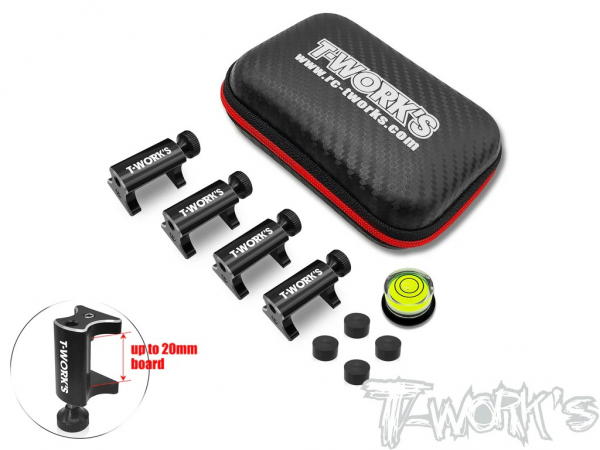 T-Works Pro Level Setup Board System - inkl. Tasche